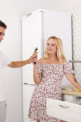 Loli Pop Gets Dirty In The Kitchen - 02