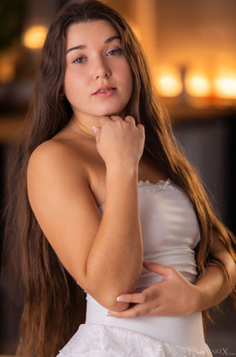 Chloe Lapiedra - Spanish Brunette Fingers Pussy To Orgasm - 00