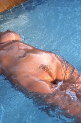 Julie Smith | Penthouse Blonde Nude By The Pool - 16