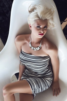 Alissa Arden Black Stripes - 03