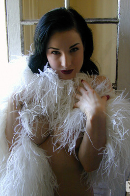Dita Von Teese Playboy Shoot In New Orleans - 01