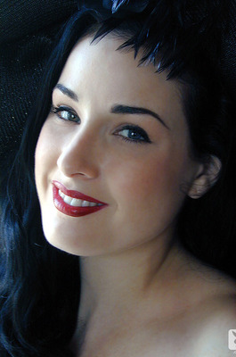 Dita Von Teese Playboy Shoot In New Orleans - 03