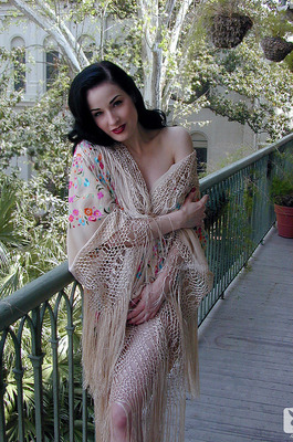 Dita Von Teese Playboy Shoot In New Orleans - 14