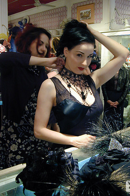 Dita Von Teese Playboy Shoot In New Orleans - 16