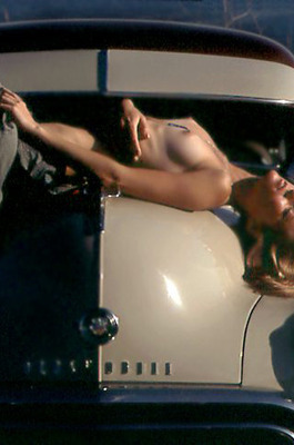 Whitney Kaine Strips Bare With Bush And Tan Lines For 70s Playboy - 08