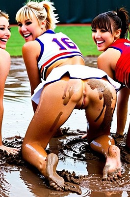 College Mud Fight - 20