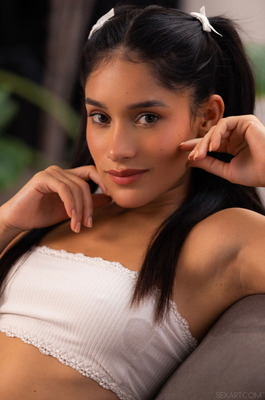 Carolina Guerrero | Colombian Petite Pigtails | Face Down Ass Up - 00