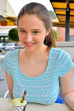 Ellie In Public