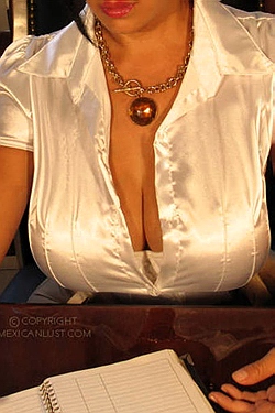 Maritza Busty Secretary